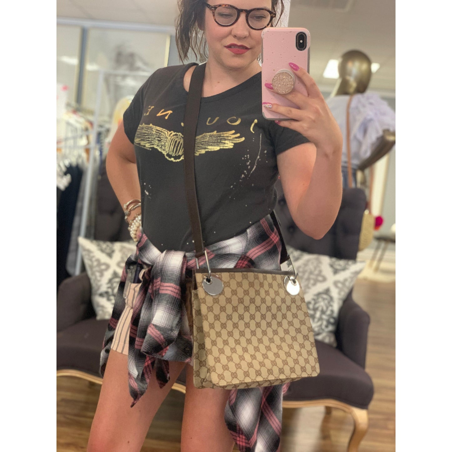 Gucci Eclipse Square Crossbody
