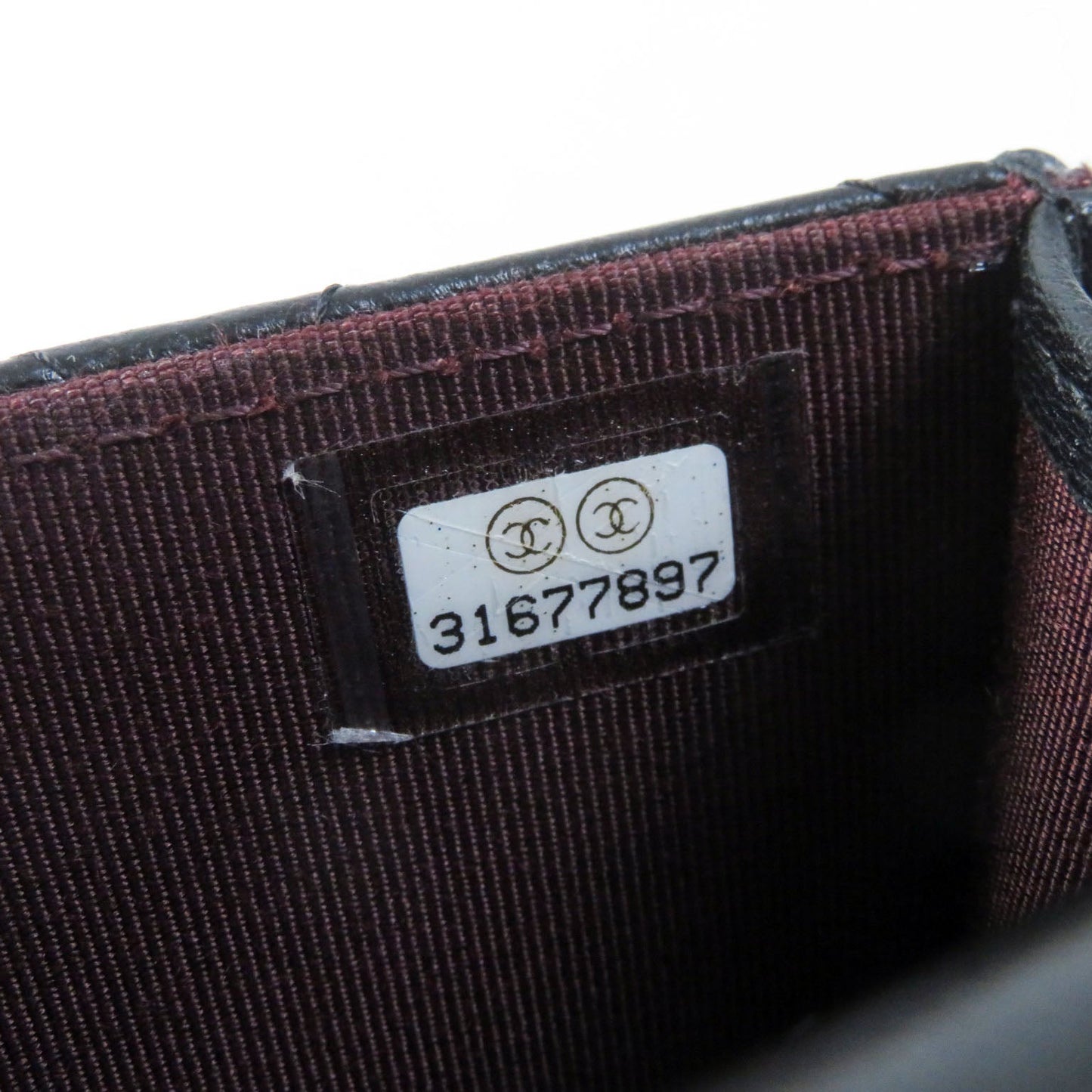 CHANEL Shoulder Bag AP2164 Lamb leather black Matrasse