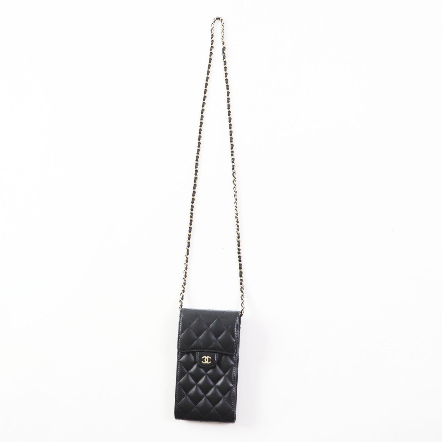 CHANEL Shoulder Bag AP2164 Lamb leather black Matrasse