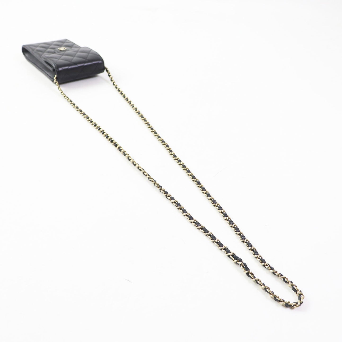 CHANEL Shoulder Bag AP2164 Lamb leather black Matrasse