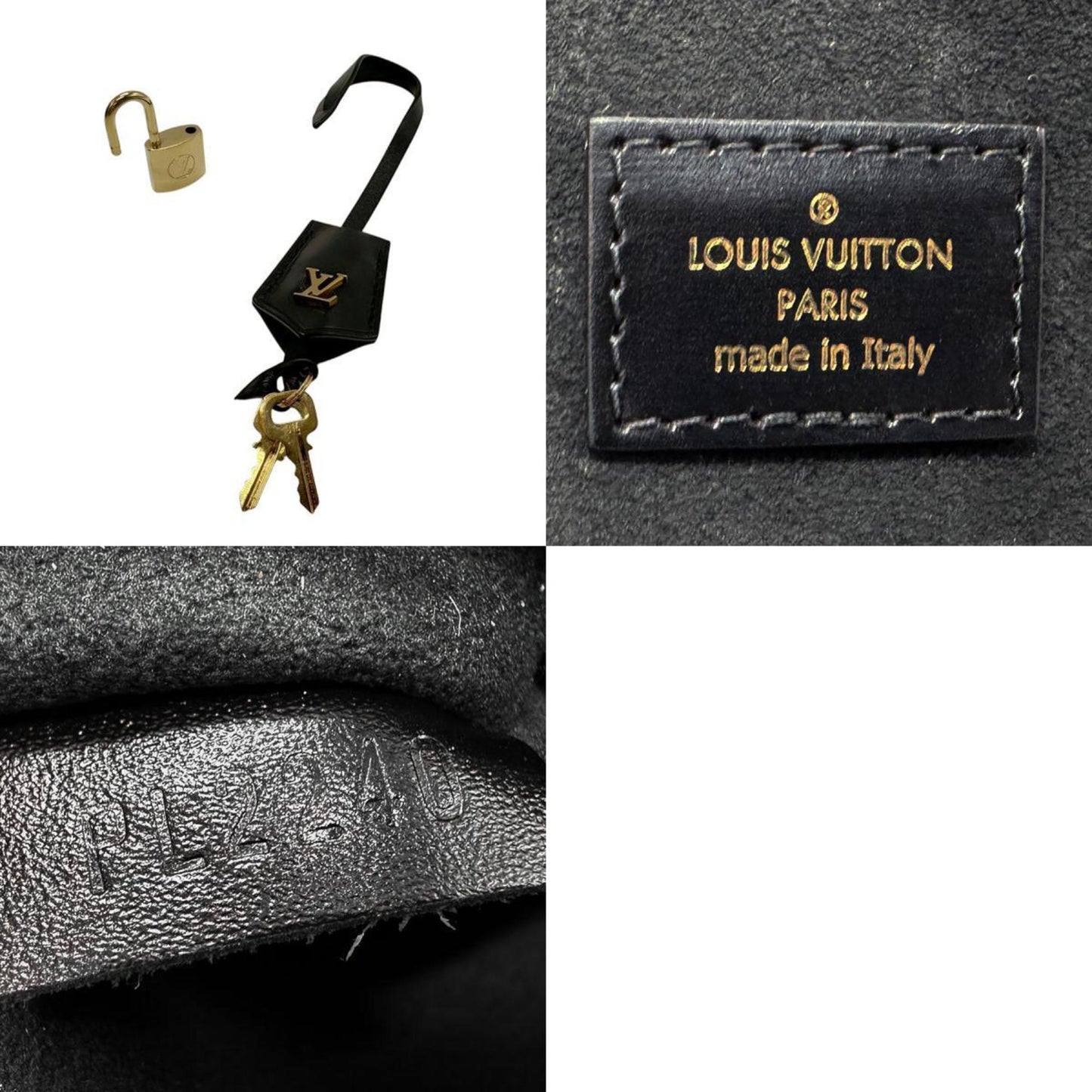 Louis Vuitton  Monogram Reverse Handbag Shoulder Bag