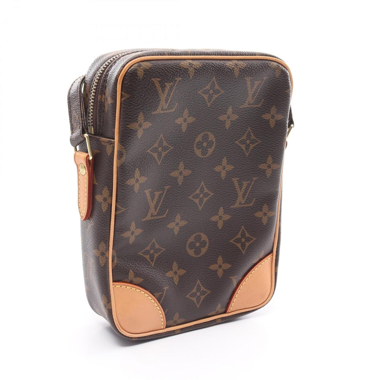 Louis Vuitton  Coated Canvas Monogram Pvc Leather Shoulder Bag