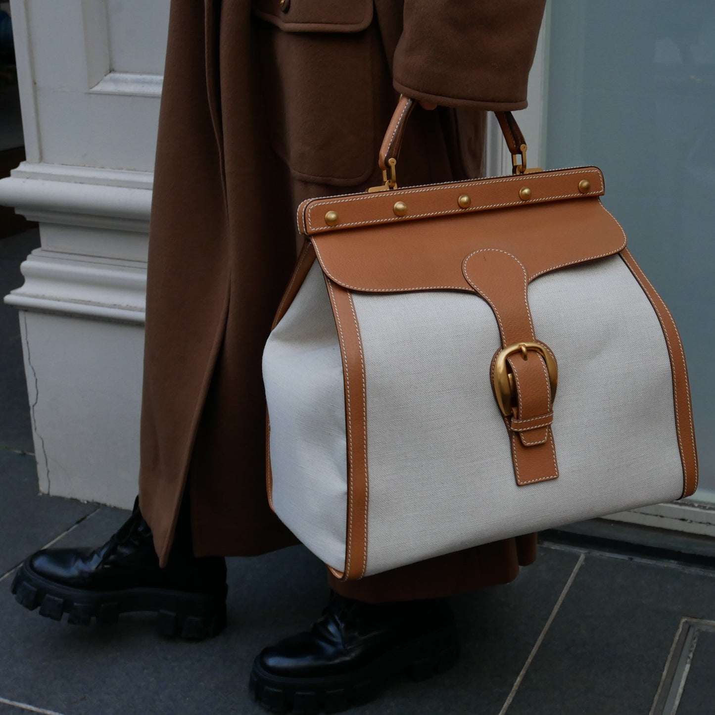 Gucci 1980s Doctors Handbag 01670