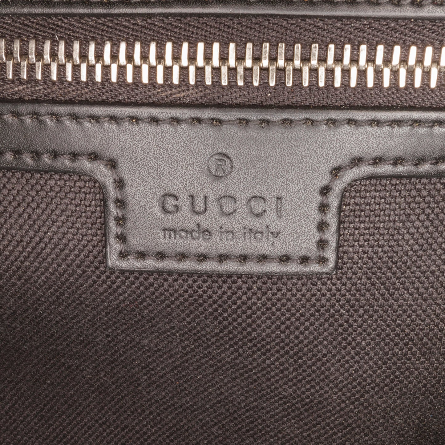 Gucci Web Black GG Supreme Canvas