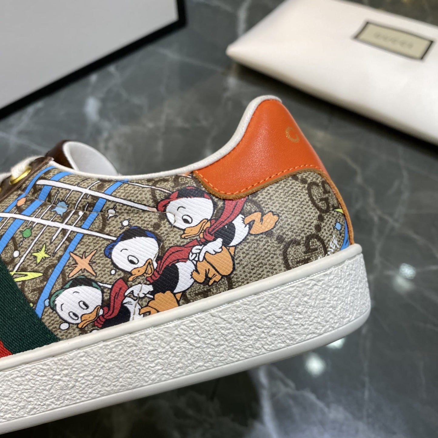 Gucci x Disney Donald Duck Sneakers