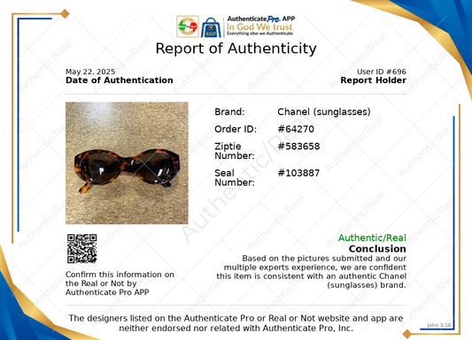Sunglass Luxury Designer By Chanel