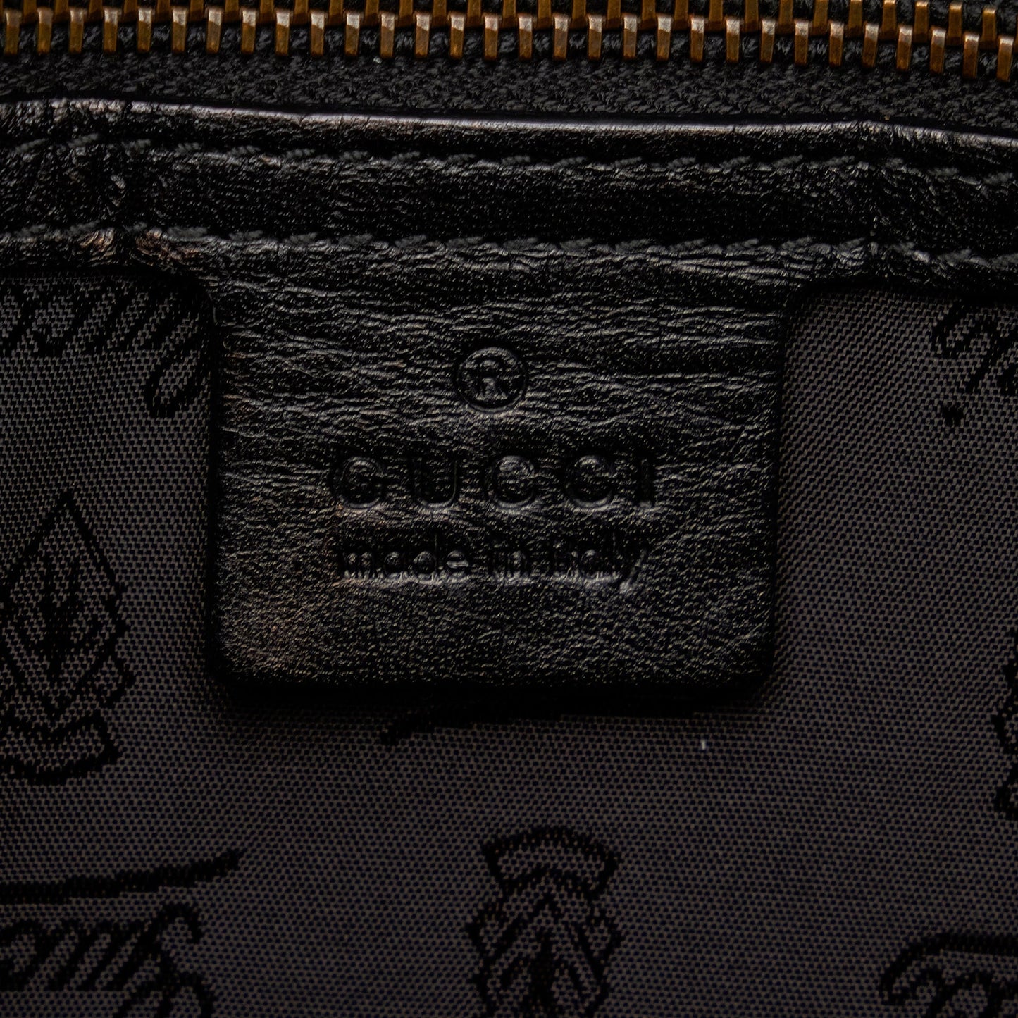 GUCCI Jockey Shoulder Bag