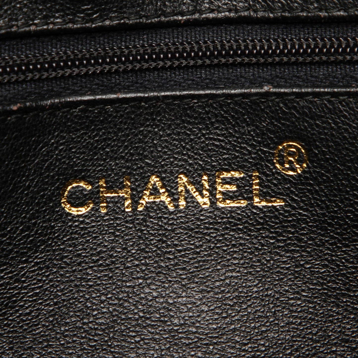 Chanel Matelasse Lambskin Chain Shoulder Bag Black