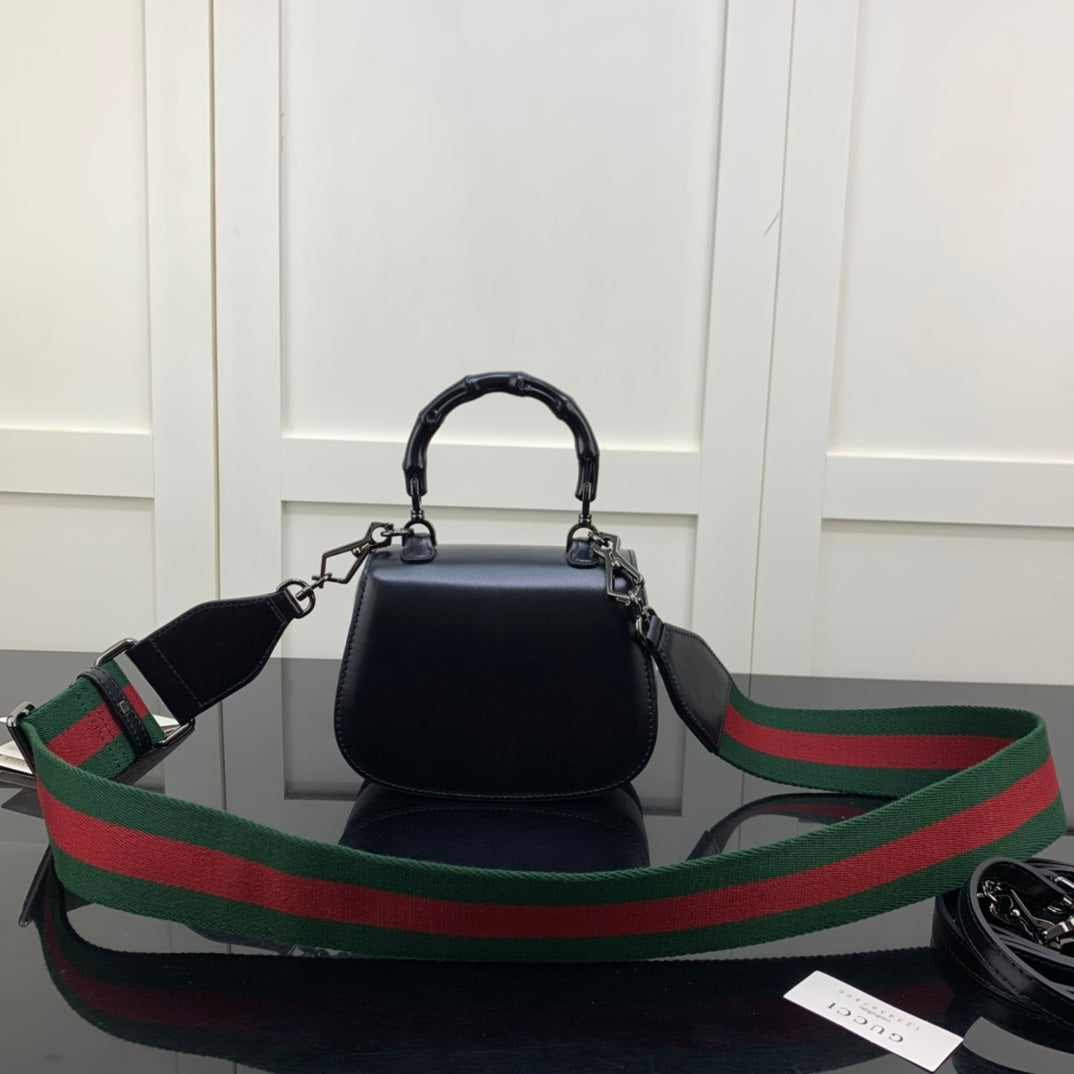 BOLSA GUCCI BAMBOO 1947 PEQUENA 17