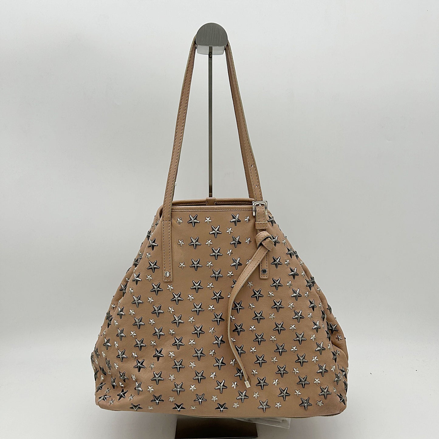 Jimmy Choo Star Studded Leather Tote Bag - Brown Totes, Handbags LA11914