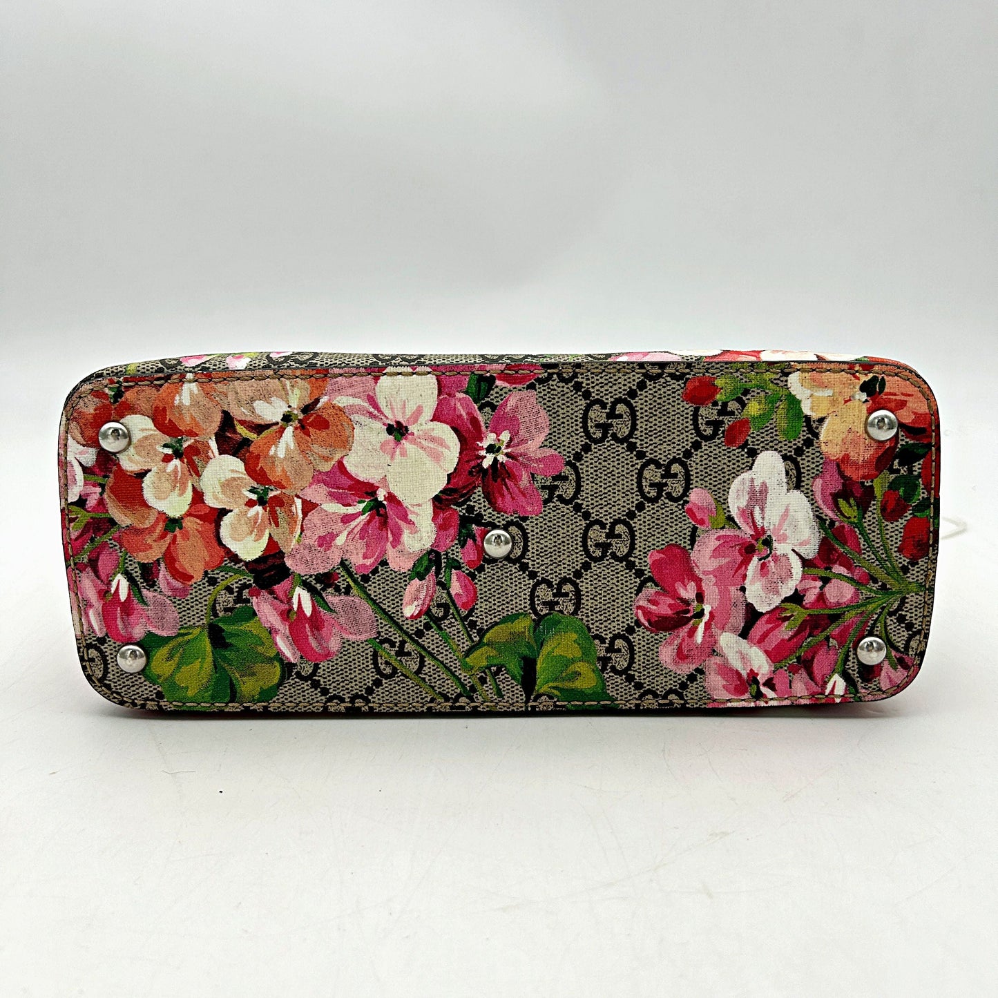 Gucci Mini GG Supreme Blooms Tote - Pink Crossbody Bags, Handbags LA23454
