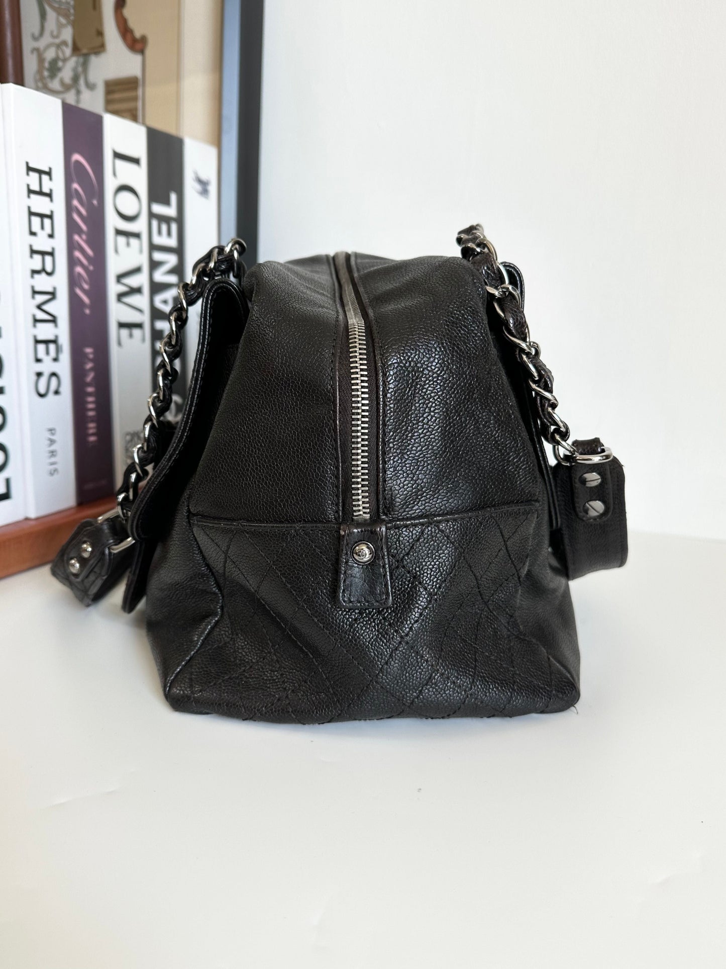 Chanel Pocket in the City Tote - Black Shoulder Bags, Handbags #JIUE