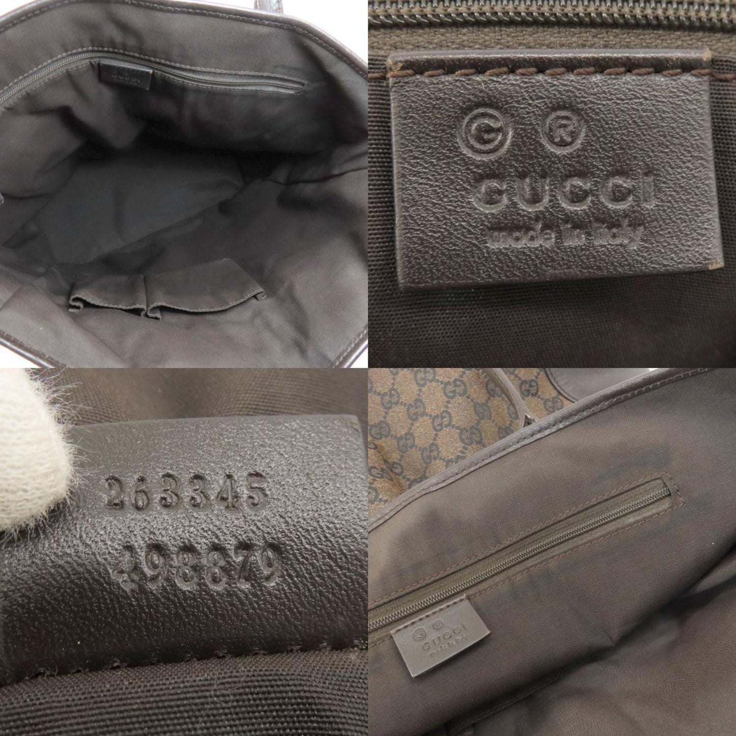 GUCCI GG canvas Tote