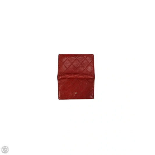 Wallet Luxury Designer By Chanel, Size: Small