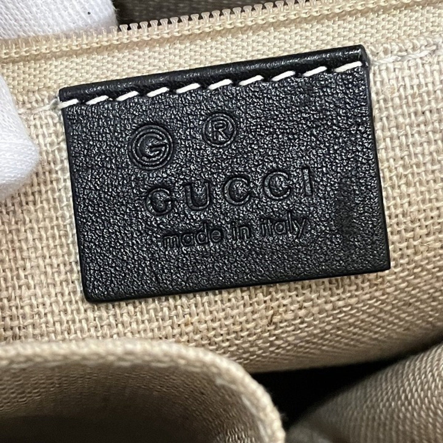 GUCCI Micro ssima Shoulder Bag