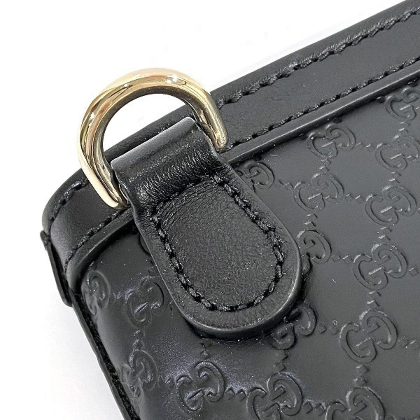 GUCCI Micro ssima Shoulder Bag