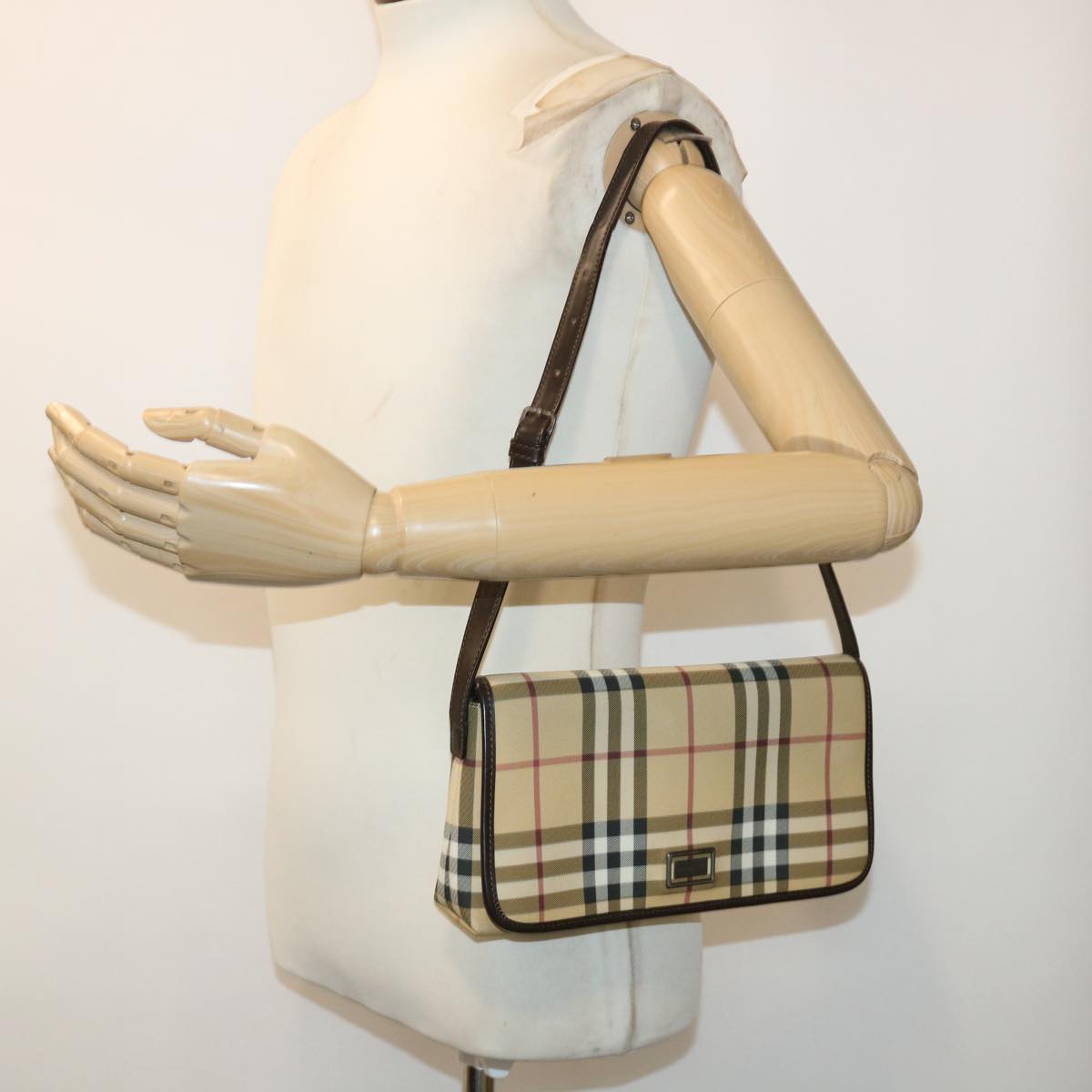 Burberry Nova Check Shoulder Bag