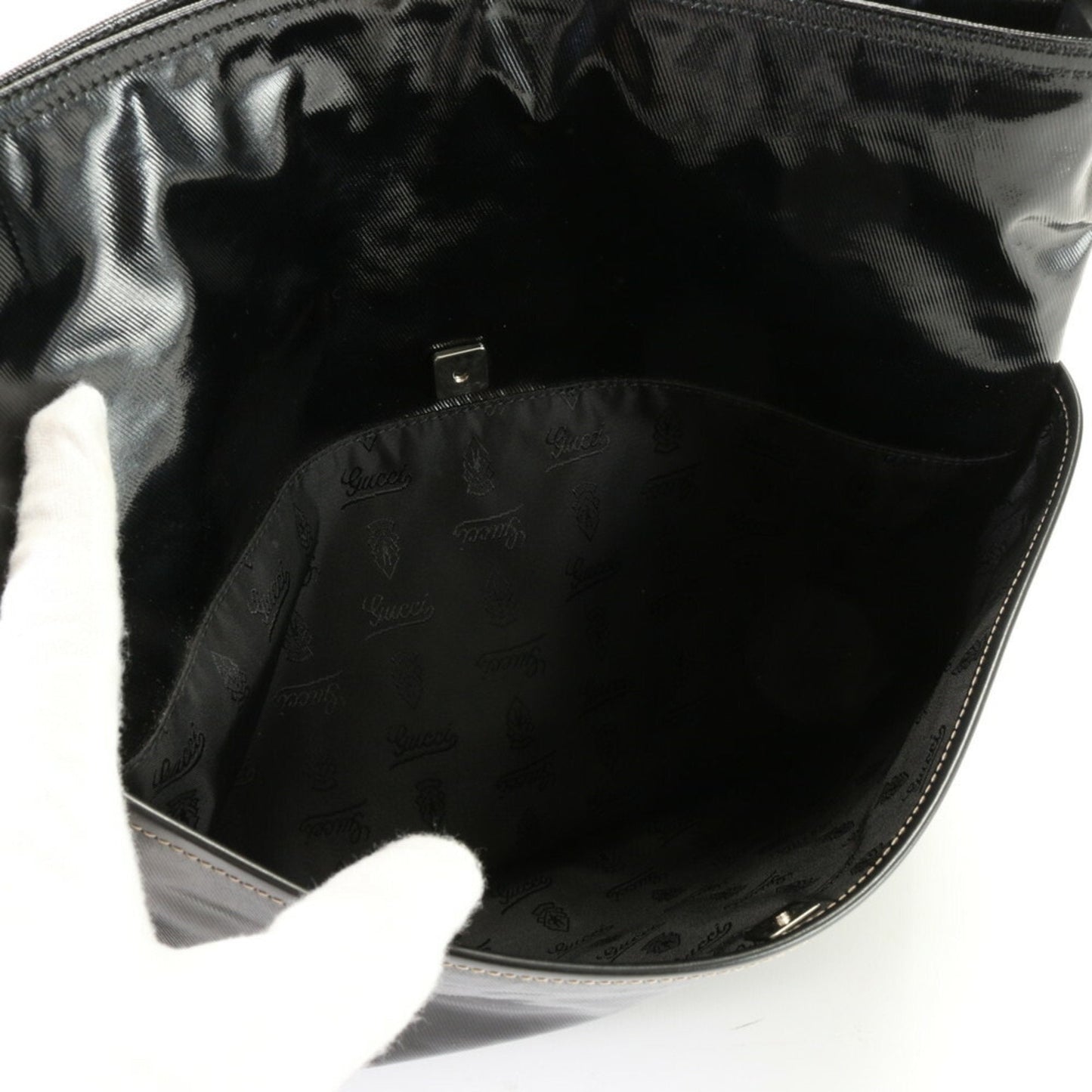 GUCCI Crest Shoulder Bag