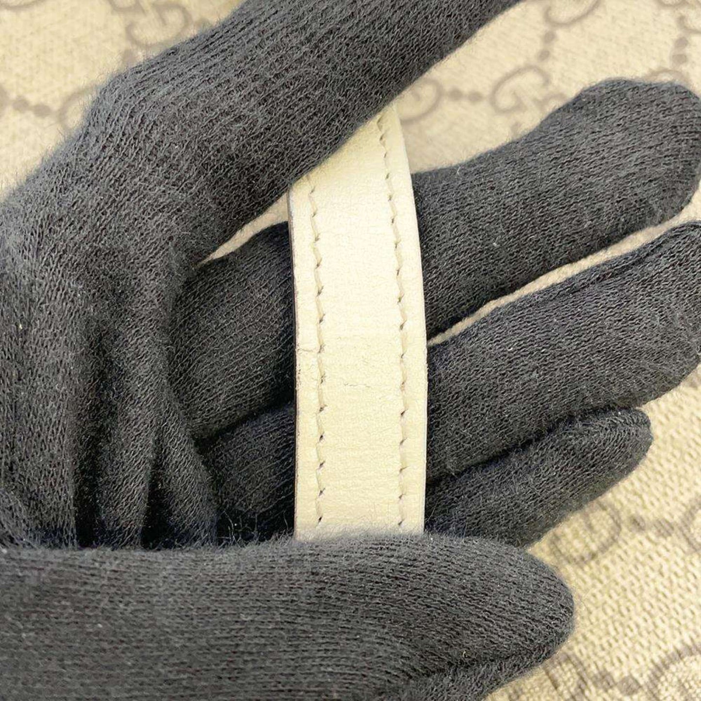 GUCCI Horsebit Shoulder Bag