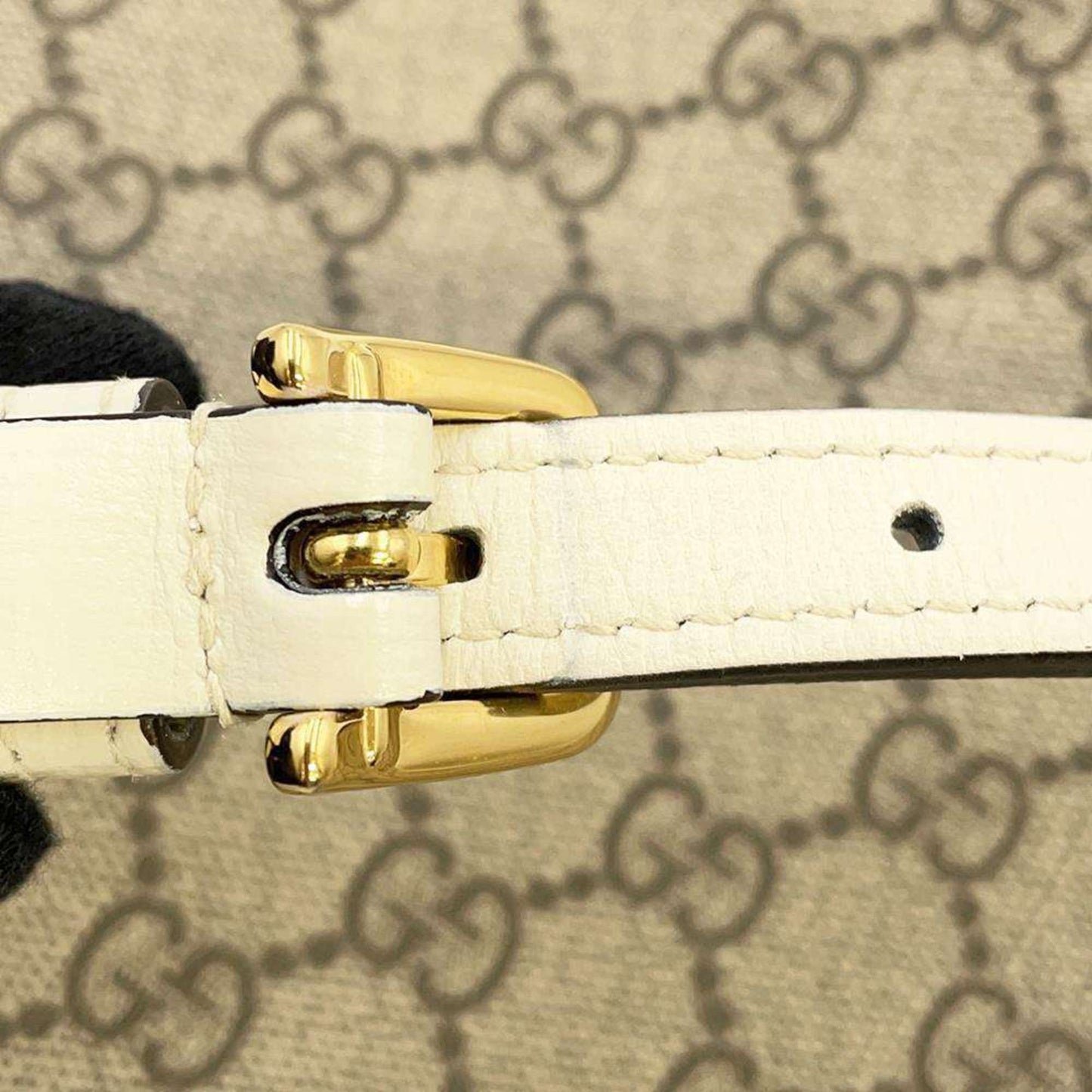 GUCCI Horsebit Shoulder Bag