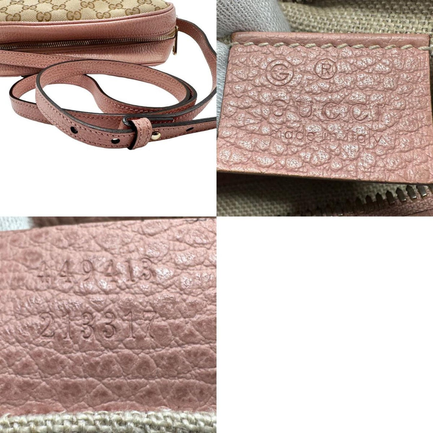 GUCCI GG canvas Shoulder Bag