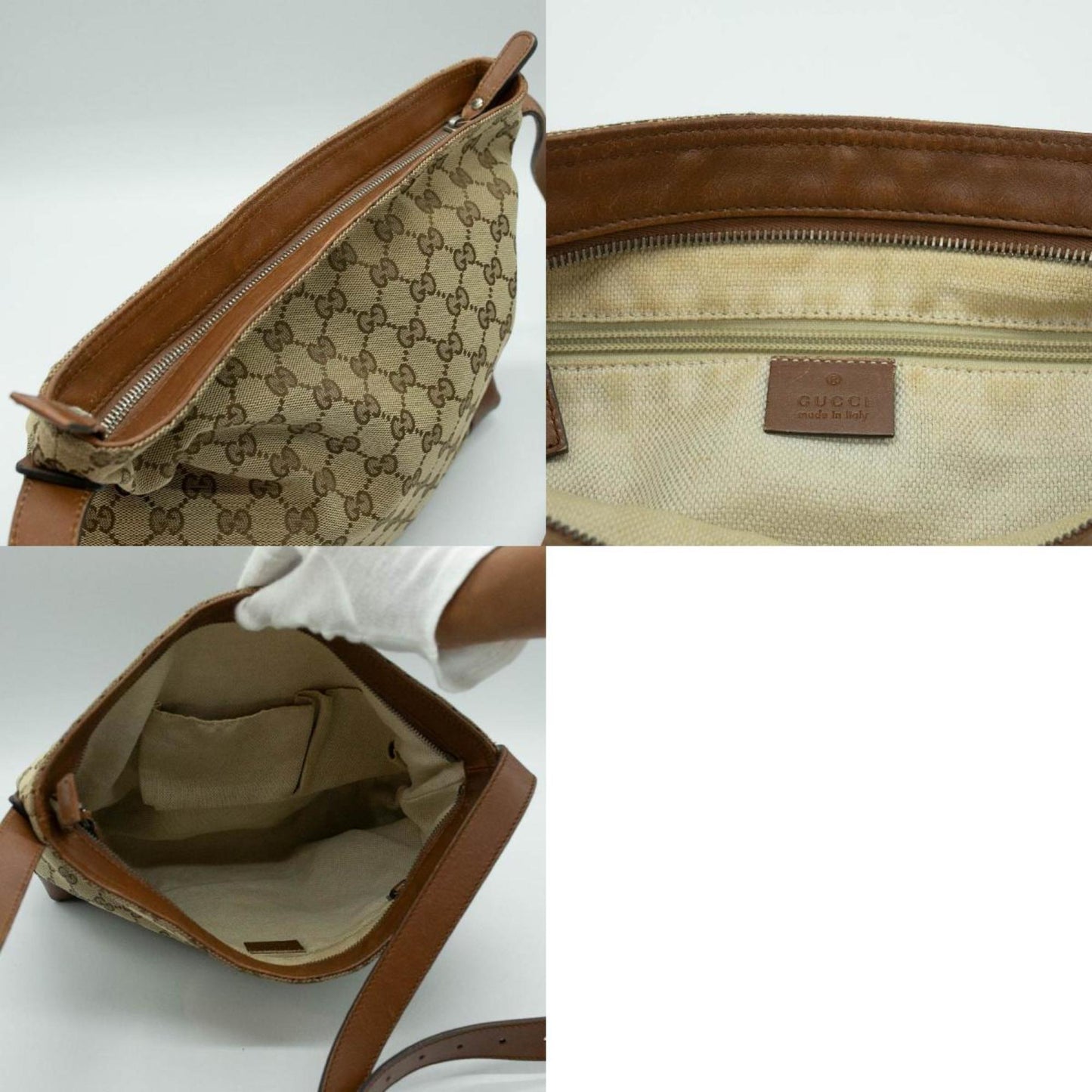 GUCCI GG canvas Shoulder Bag