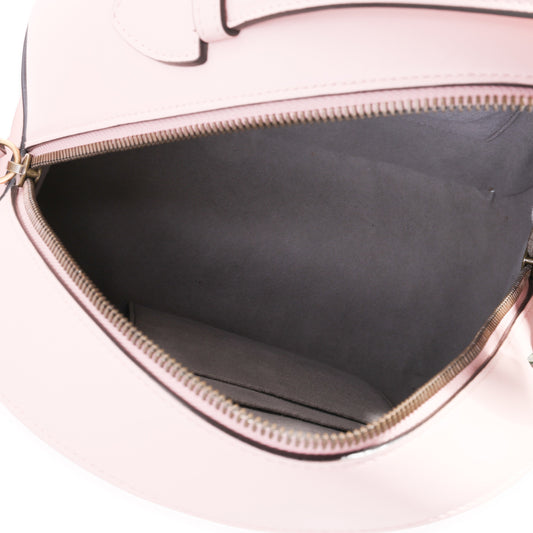 GUCCI Pink Matelasse Calfskin GG Marmont Dome Backpack