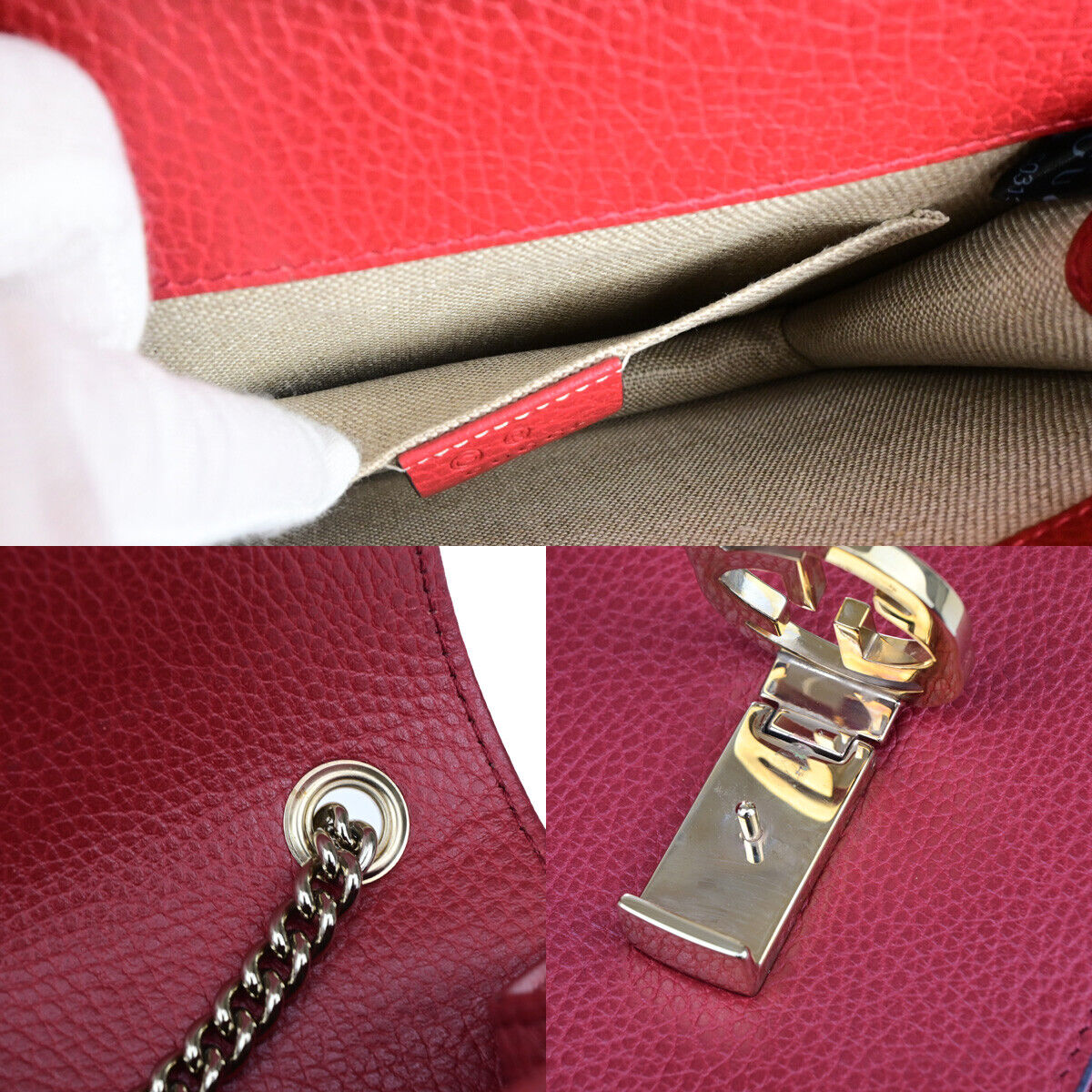 GUCCI Interlocking Shoulder Bag