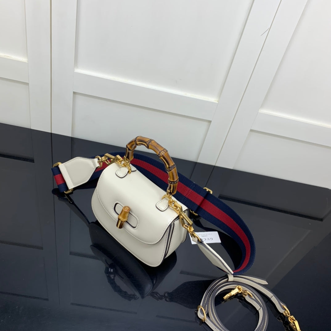 BOLSA GUCCI BAMBOO 1947 PEQUENA 17