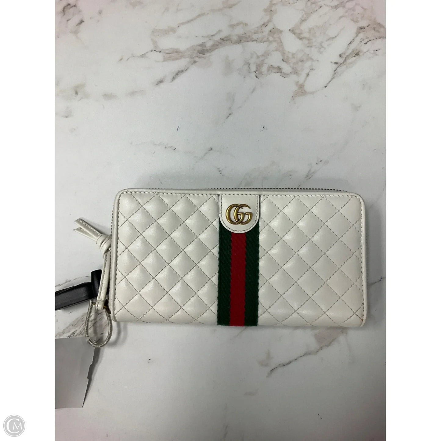 Wallet Luxury Designer By Gucci, Size: Large