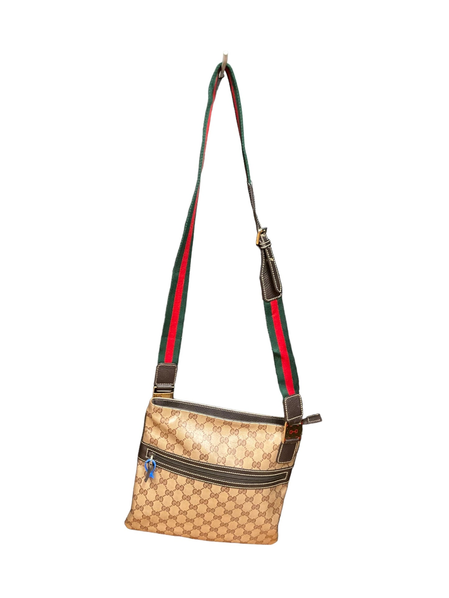 Crossbody Luxury Designer By Gucci  Size: Medium