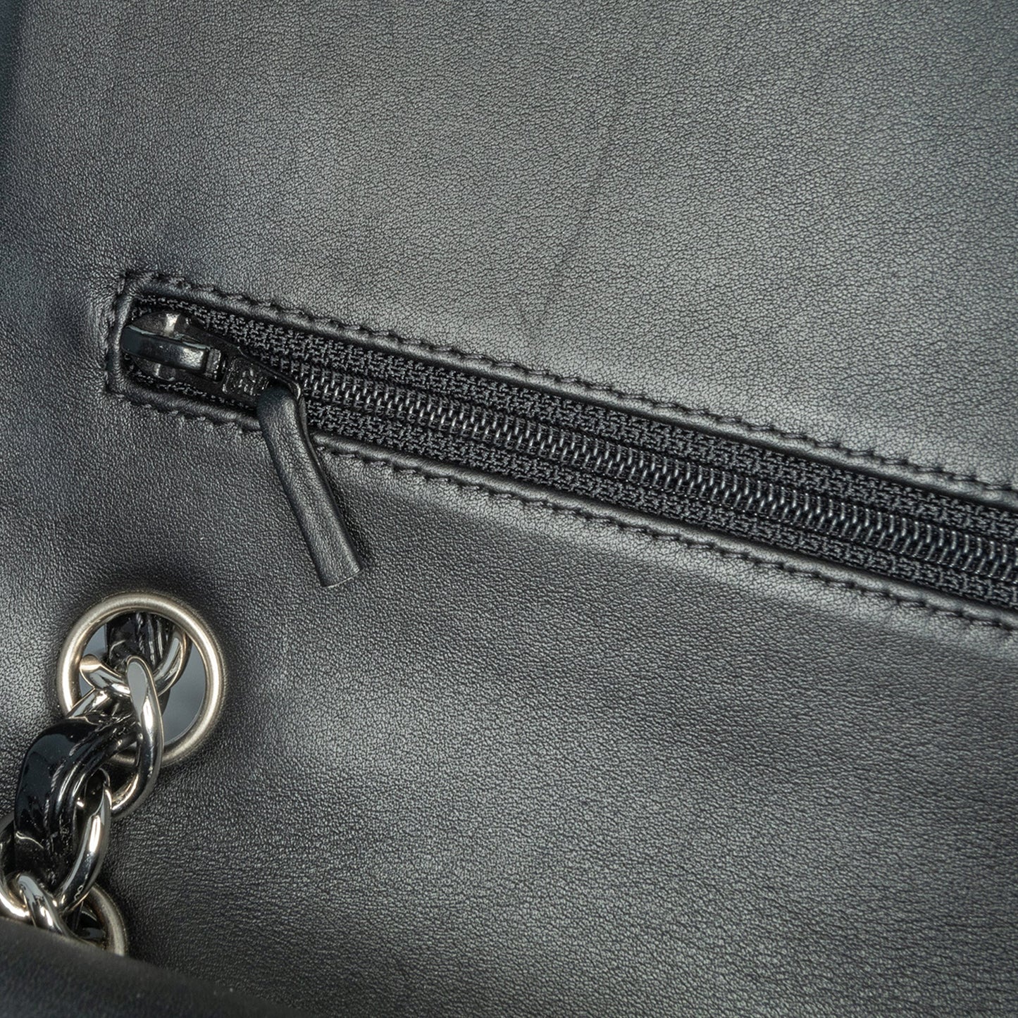 Black Chanel Jumbo Classic Patent Double Flap Shoulder Bag