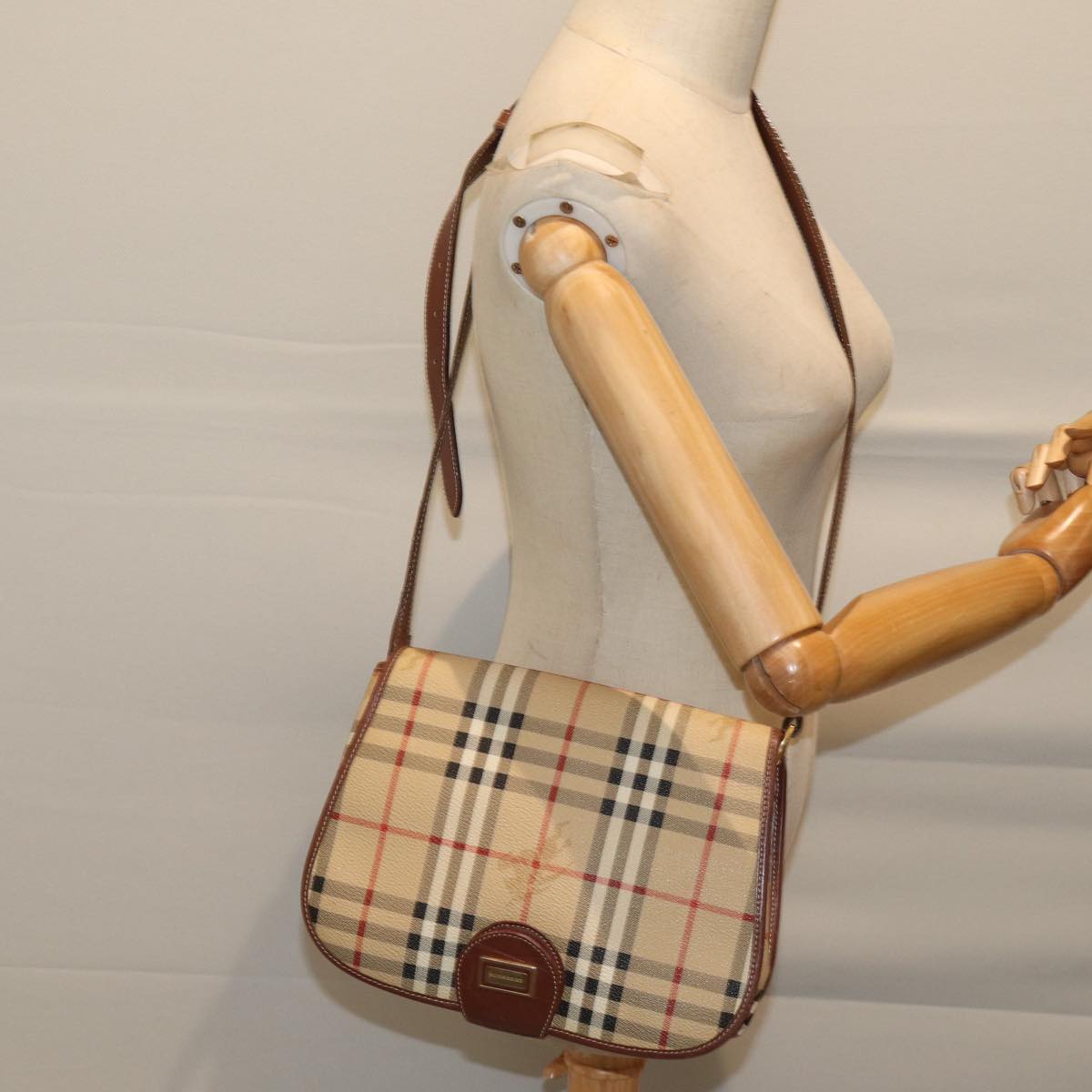 Burberry Nova Check Shoulder Bag
