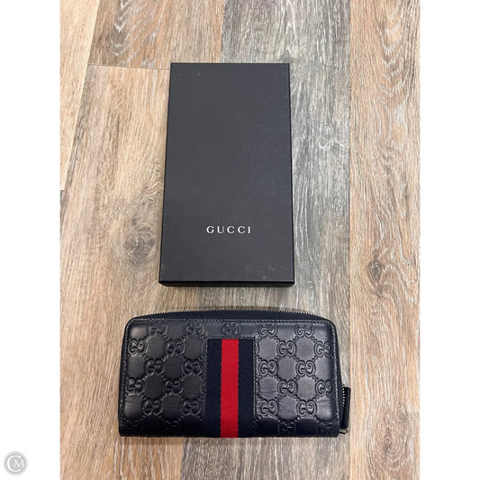 Wallet Luxury Designer By Gucci, Size: Large