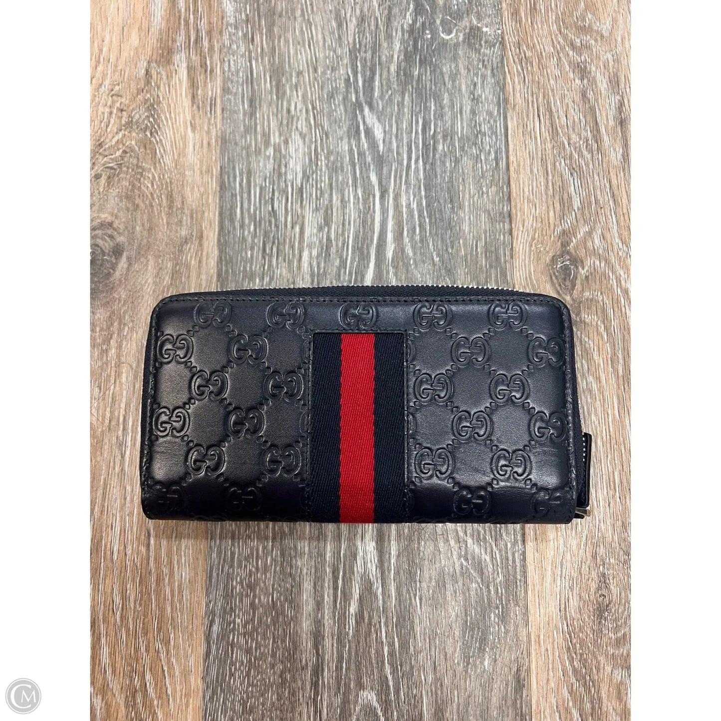 Wallet Luxury Designer By Gucci, Size: Large