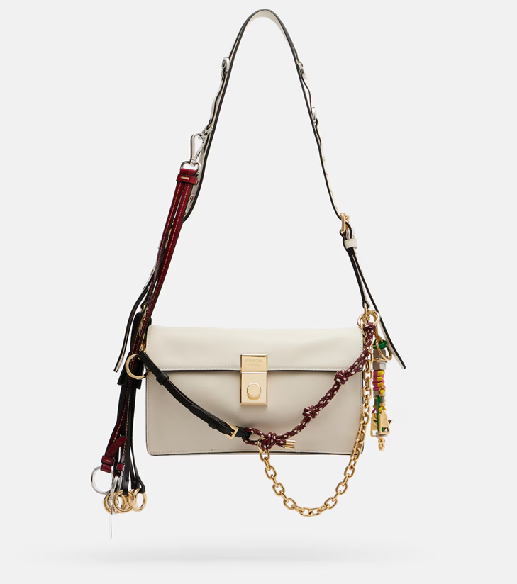 Prada Prada Soft Sound Small leather shoulder bag
