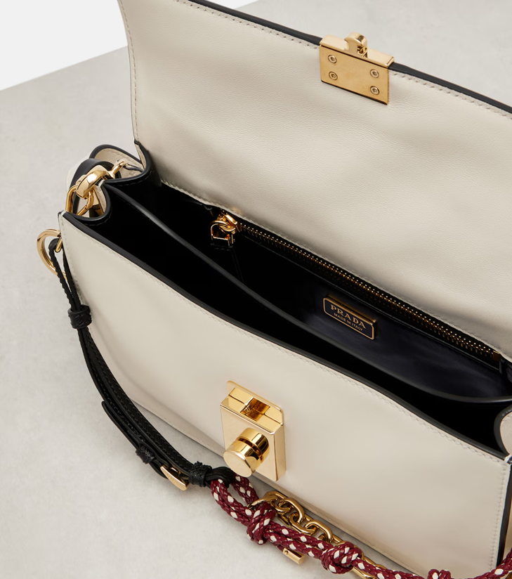 Prada Prada Soft Sound Small leather shoulder bag