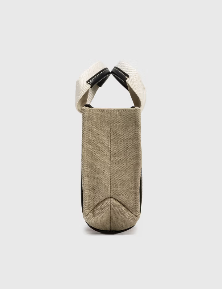 Chloé Woody Mini Canvas Tote Bag