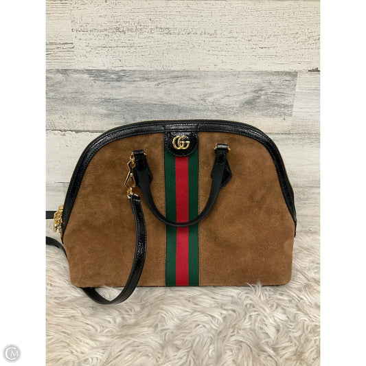 Handbag Luxury Designer By Gucci, Size: Medium