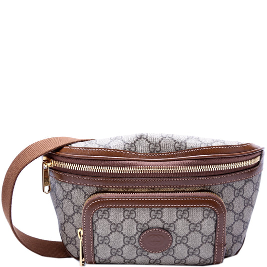 733240 Gucci Supreme Interlocking Gucci Large Belt Bag