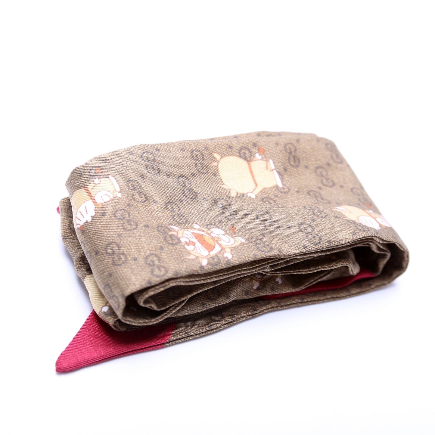 Gucci X Doraemon Silk Twilly
