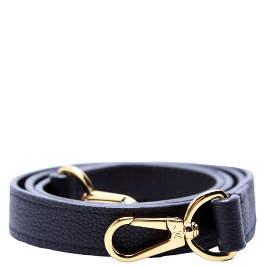 20MM Calfskin Shoulder Strap Black