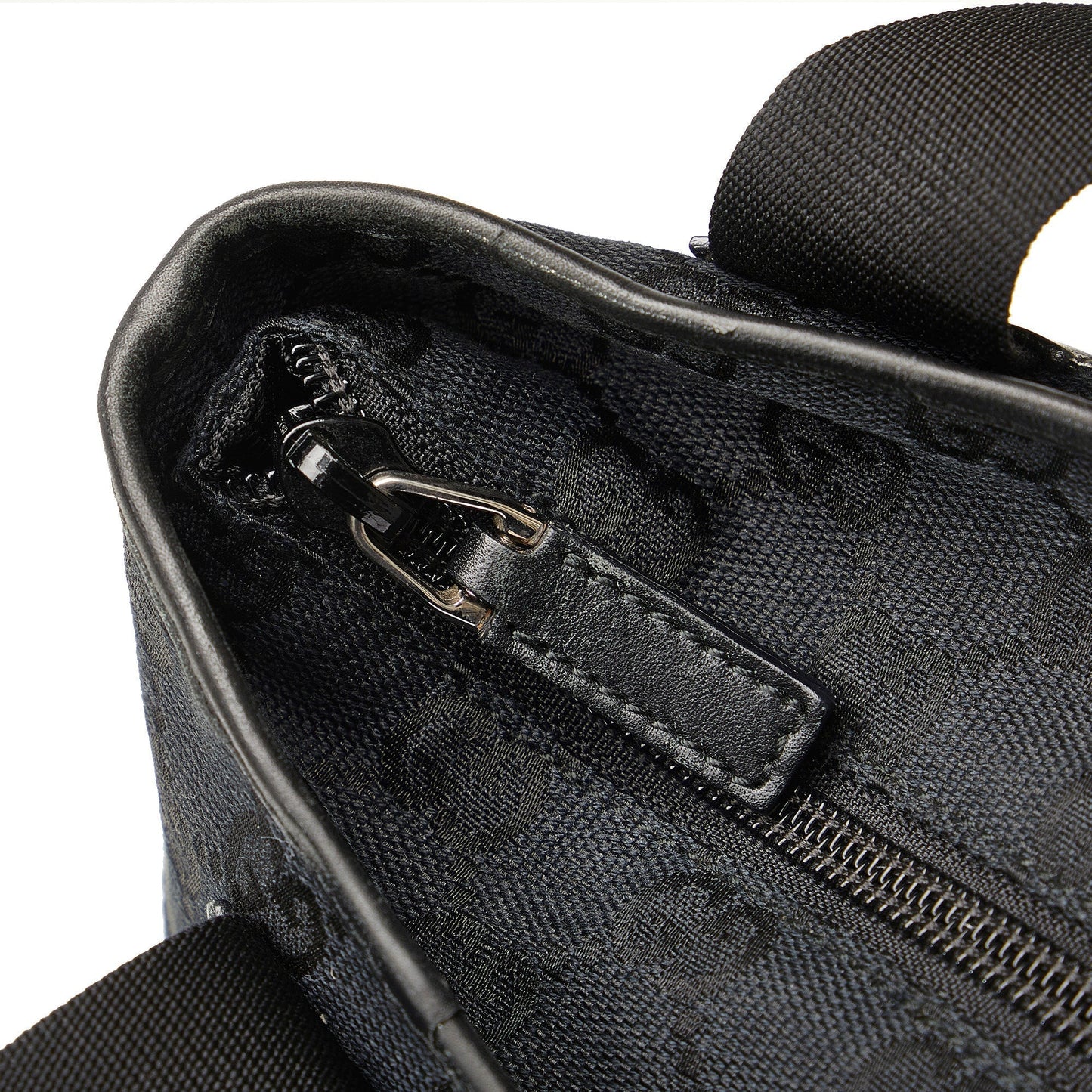 Black Gucci GG Canvas Tote Bag