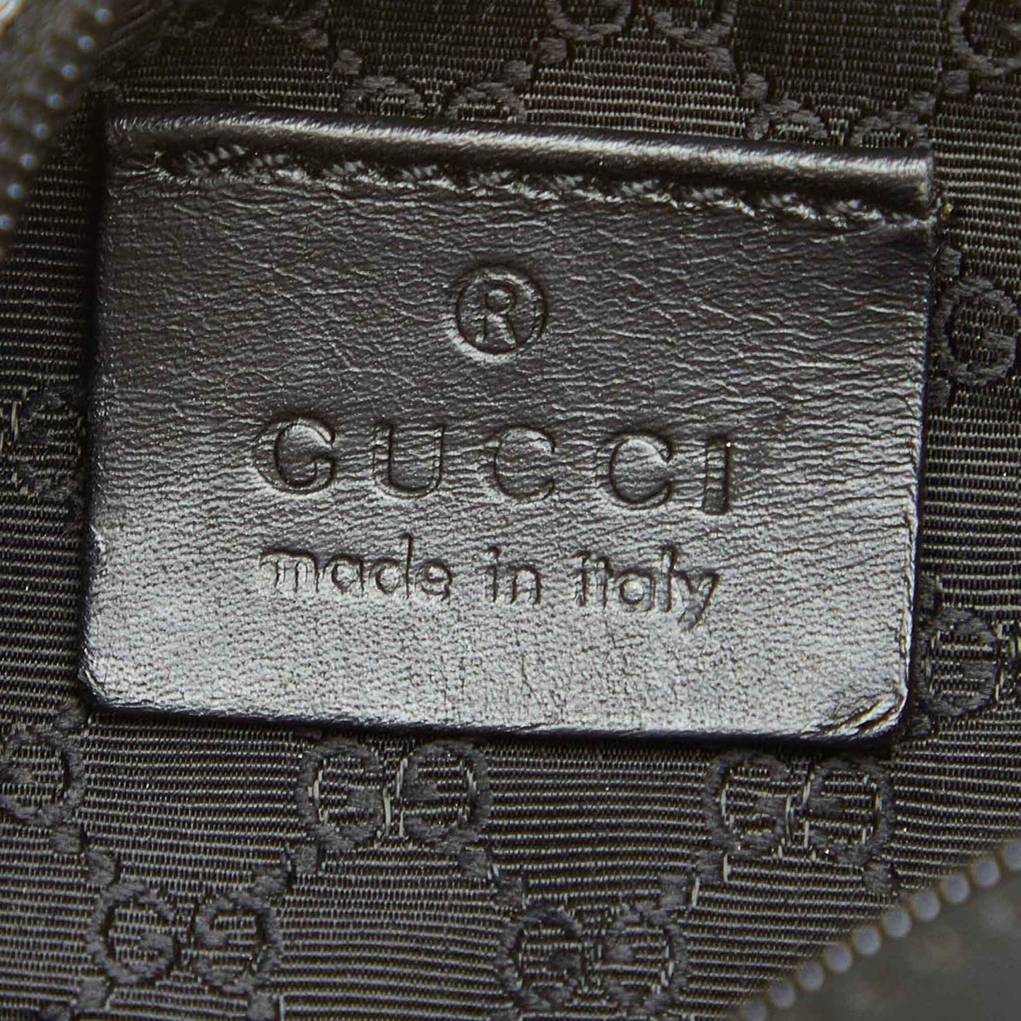 Gucci Web Denim Baguette