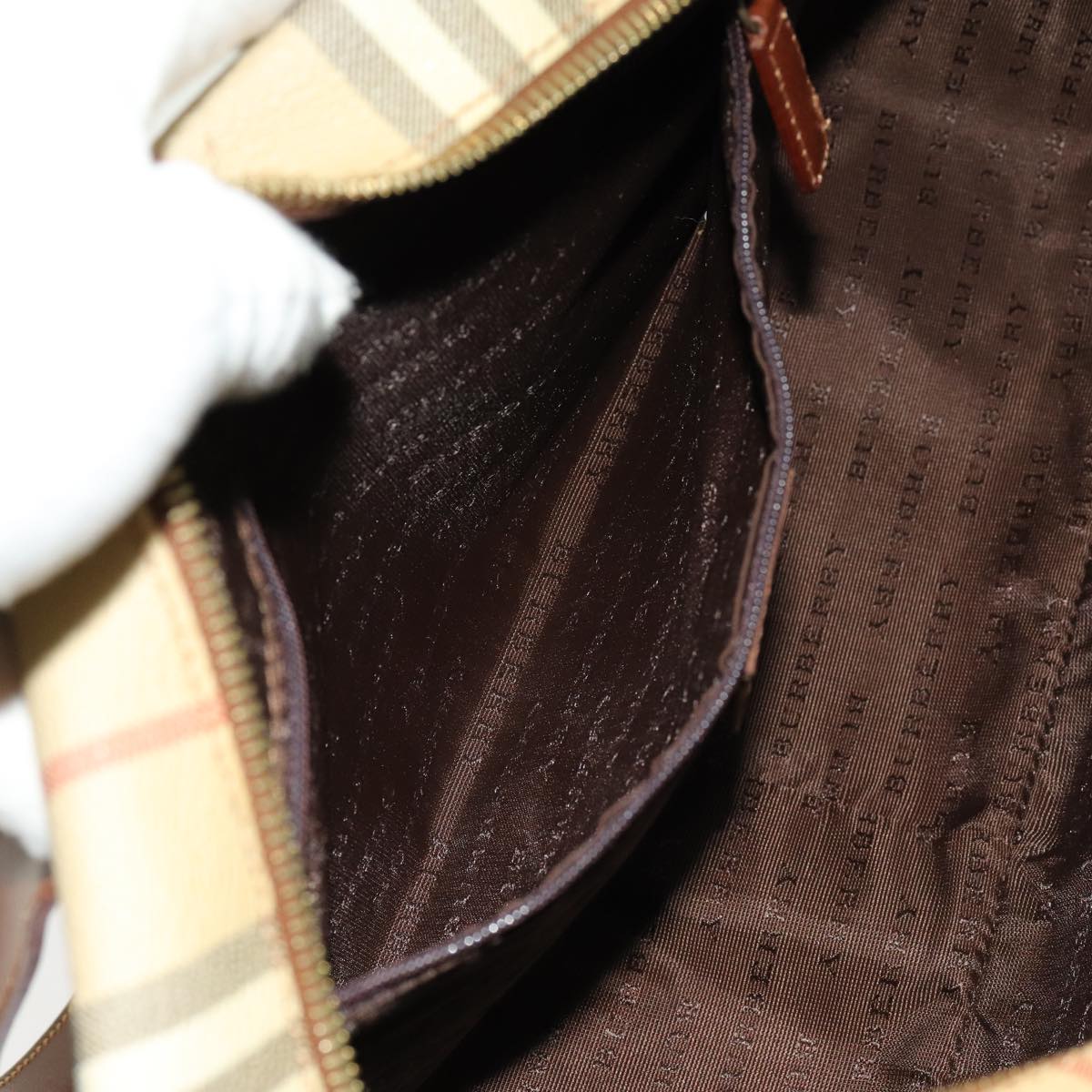 Burberry Nova Check Shoulder Bag