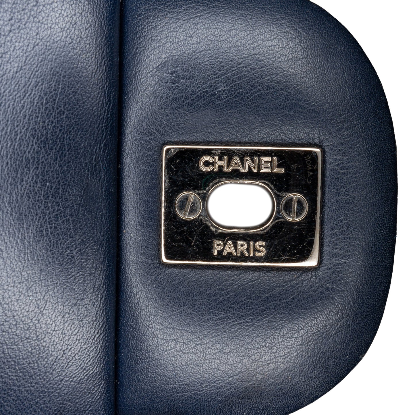 Green Chanel Jumbo Classic Patent Double Flap Shoulder Bag