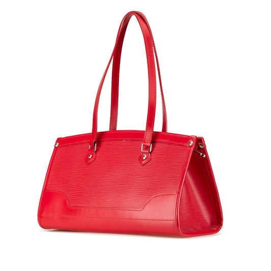 Red Louis Vuitton Epi Madeleine PM Shoulder Bag