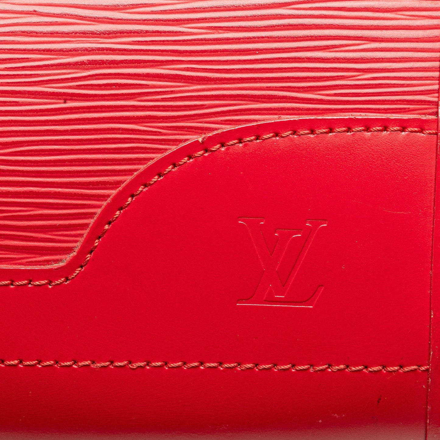 Red Louis Vuitton Epi Madeleine PM Shoulder Bag