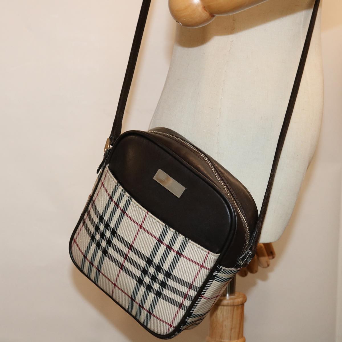 Burberry Nova Check Shoulder Bag