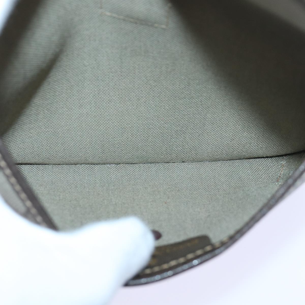 GUCCI Web Clutch Bag